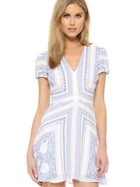 Lovers + Friends Paisley Print Mini Dress M